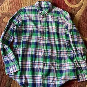 Polo long sleeve size Lrg